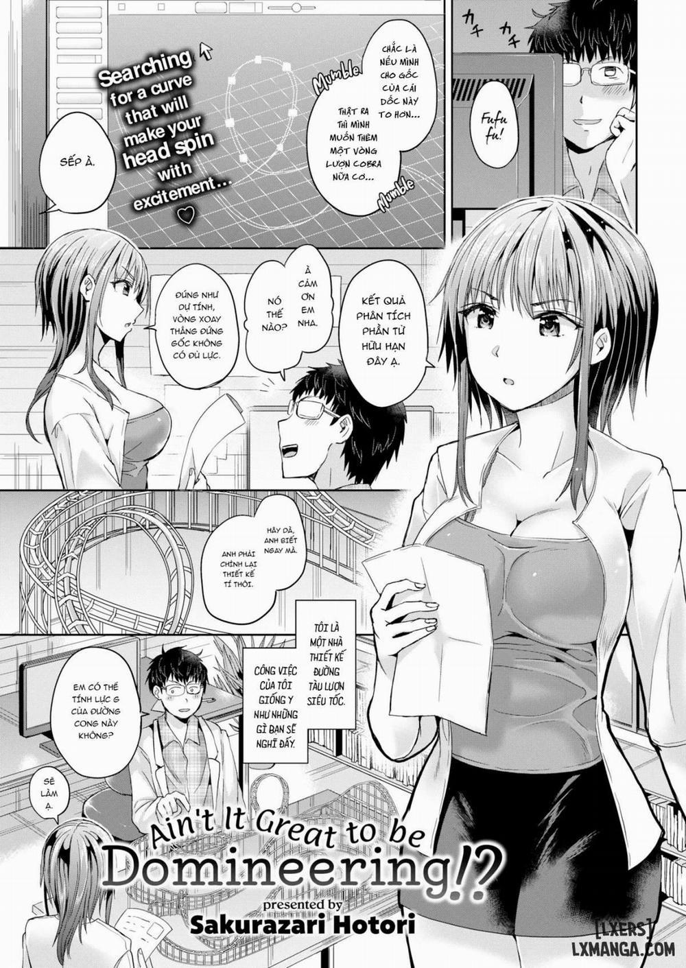 Ain't it great to be Domineering Oneshot trang 0