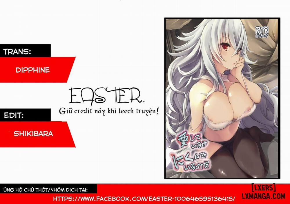 Aishite Iru ga Nikunde Iru no da Oneshot trang 0