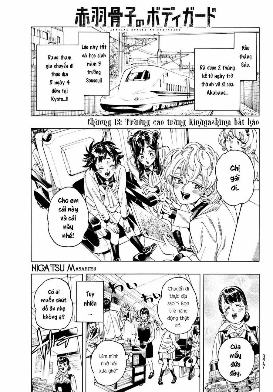 Akabane Honeko No Bodyguard 13 trang 0