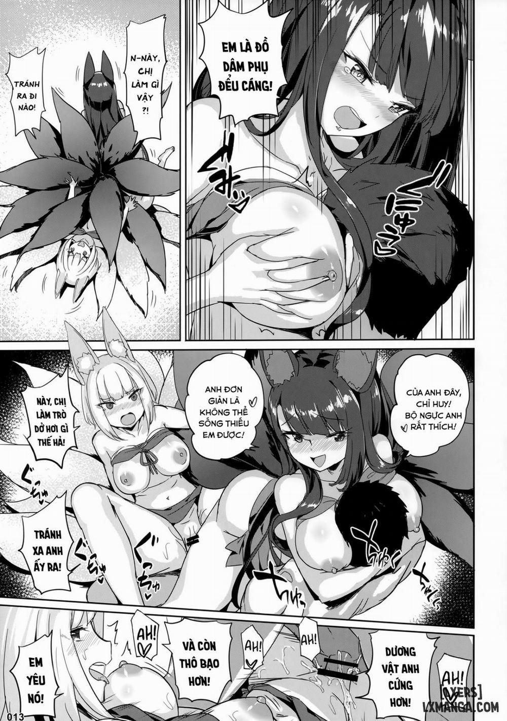 Akagi Kaga Threesome Oneshot trang 15