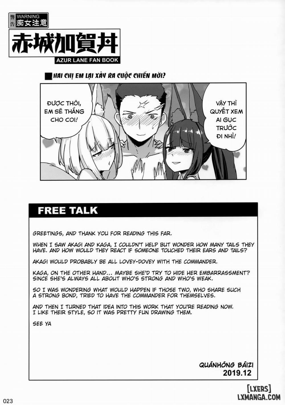 Akagi Kaga Threesome Oneshot trang 25