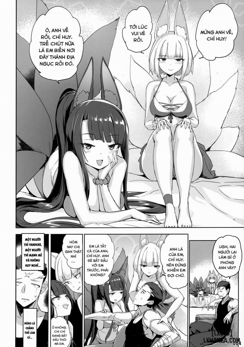 Akagi Kaga Threesome Oneshot trang 6