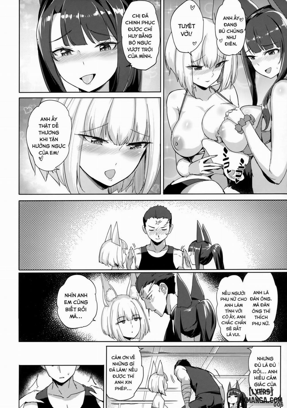 Akagi Kaga Threesome Oneshot trang 8