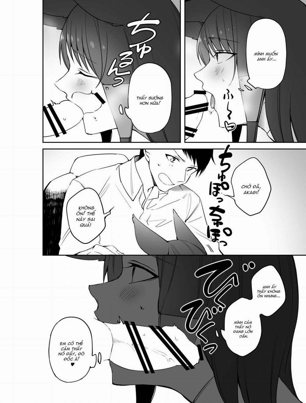 Akagi ni Ochinpo Shaburaseru Hon ( Azur Lane ) Oneshot trang 13