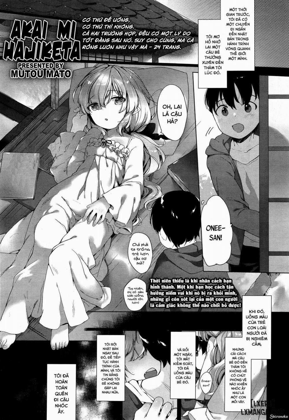 Akai Mi Hajiketa Oneshot trang 0