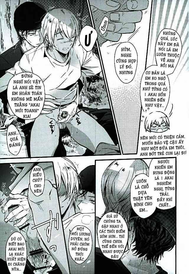 Akai X Amuro - Detective Conan Doujinshi 11 trang 19