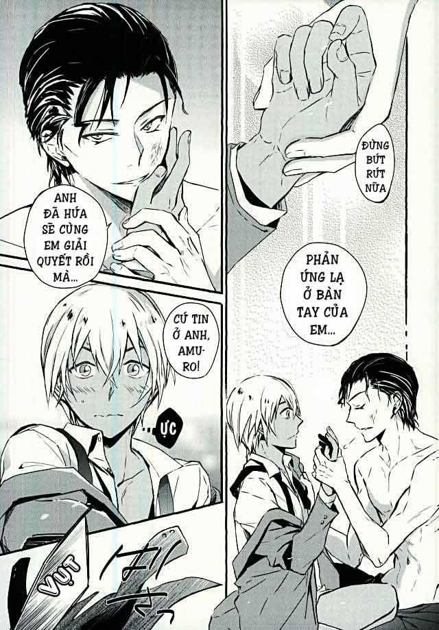 Akai X Amuro - Detective Conan Doujinshi 12 trang 8