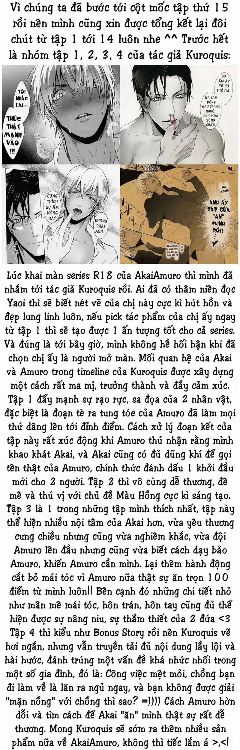 Akai X Amuro - Detective Conan Doujinshi 13 trang 22