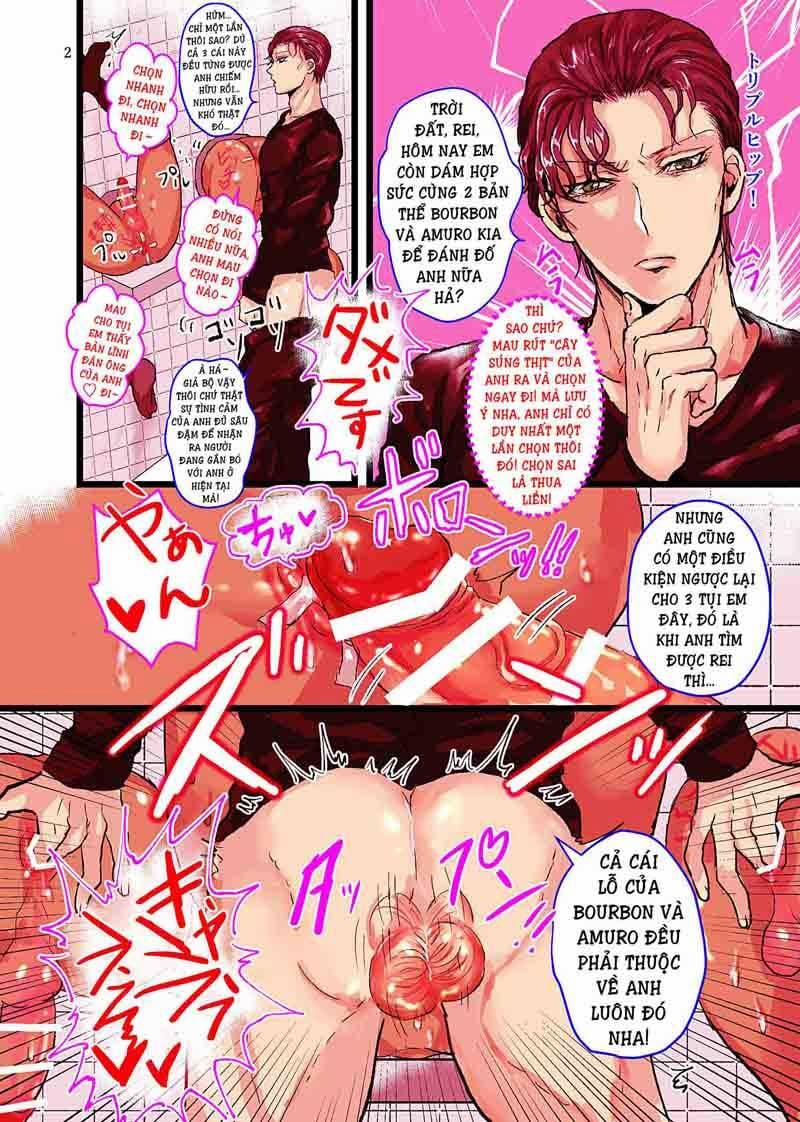 Akai X Amuro - Detective Conan Doujinshi 15 trang 40