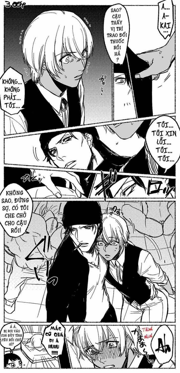 Akai X Amuro - Detective Conan Doujinshi 15 trang 51