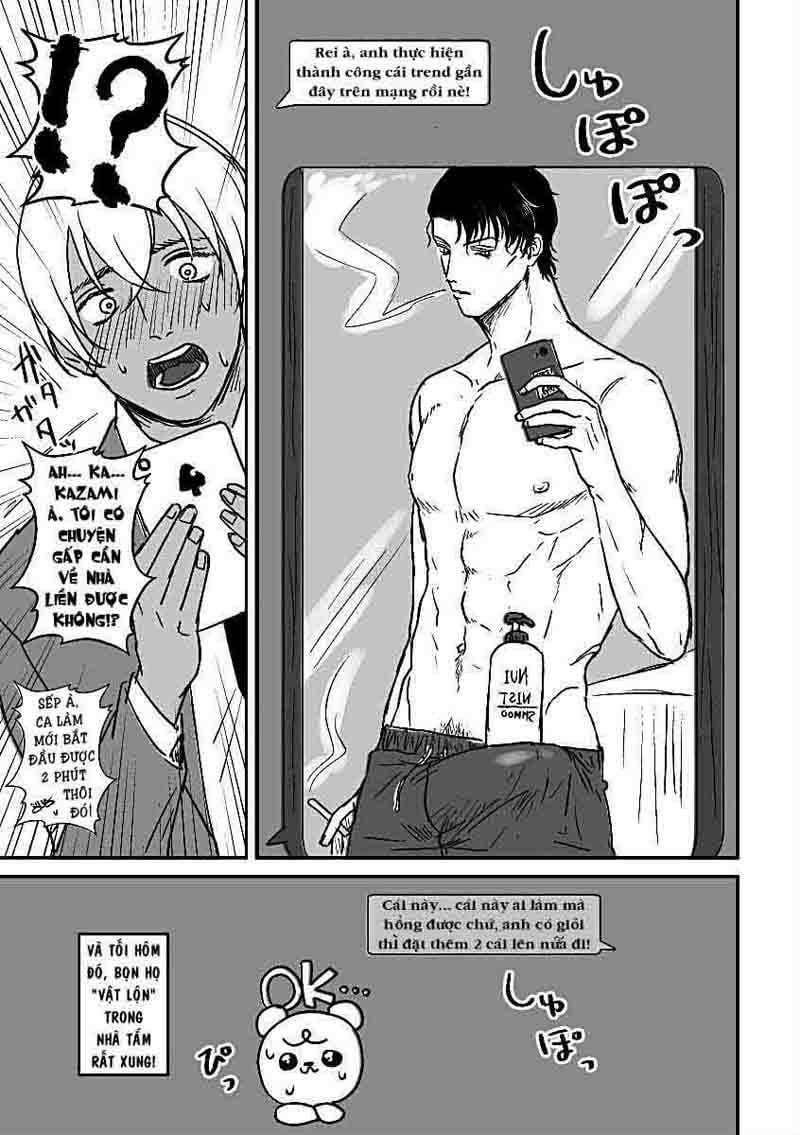 Akai X Amuro - Detective Conan Doujinshi 15 trang 54