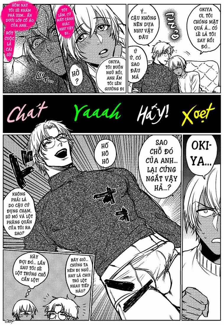 Akai X Amuro - Detective Conan Doujinshi 16 trang 51