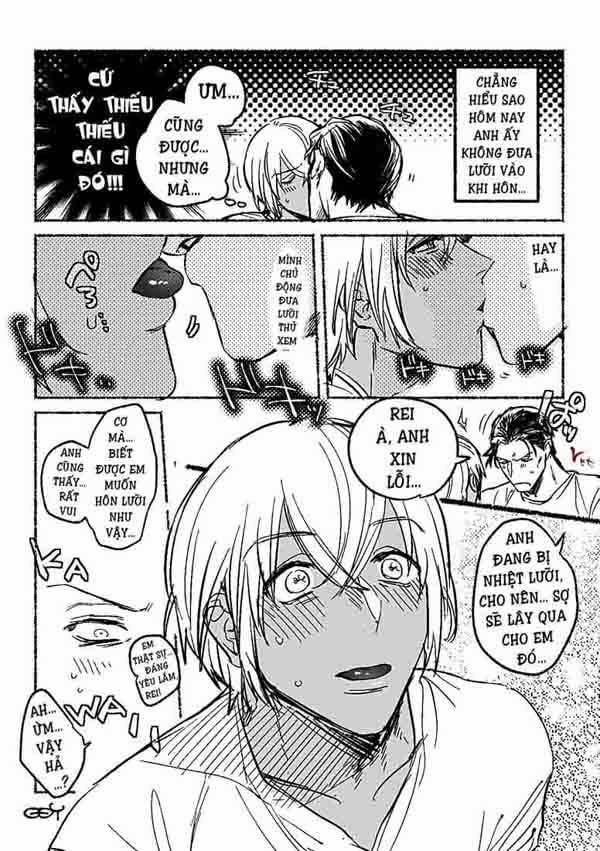 Akai X Amuro - Detective Conan Doujinshi 17 trang 100