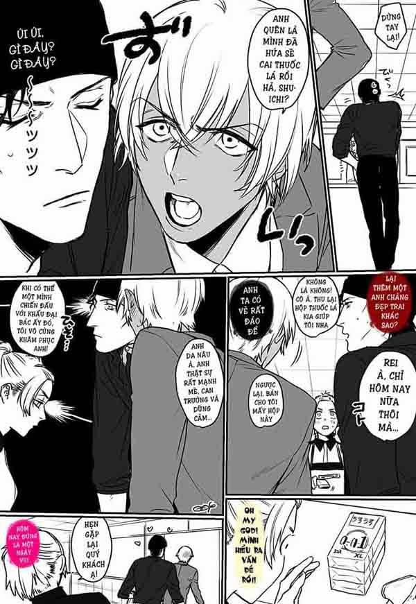 Akai X Amuro - Detective Conan Doujinshi 17 trang 103