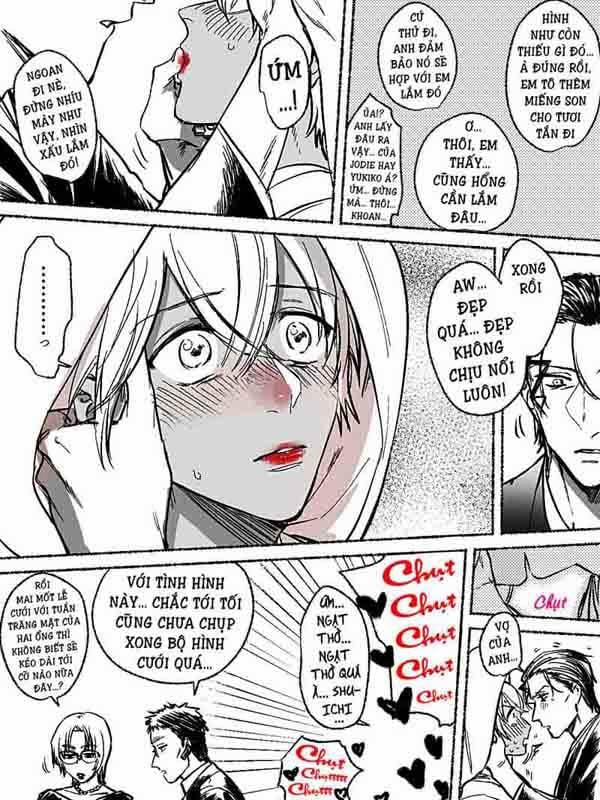 Akai X Amuro - Detective Conan Doujinshi 17 trang 120