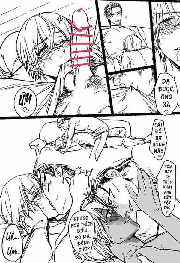 Akai X Amuro - Detective Conan Doujinshi 17 trang 131