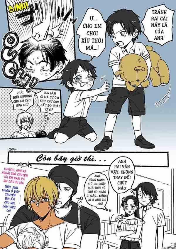 Akai X Amuro - Detective Conan Doujinshi 17 trang 38