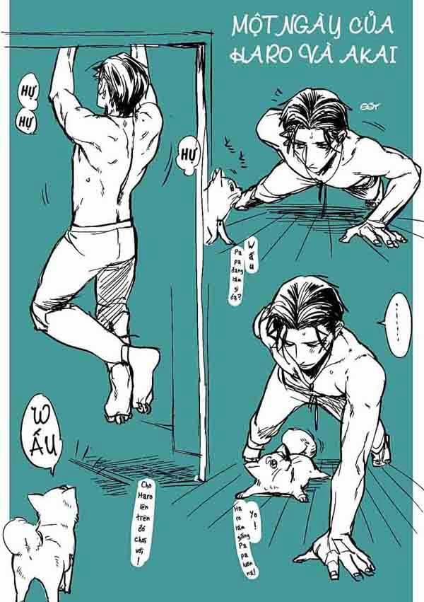 Akai X Amuro - Detective Conan Doujinshi 17 trang 48