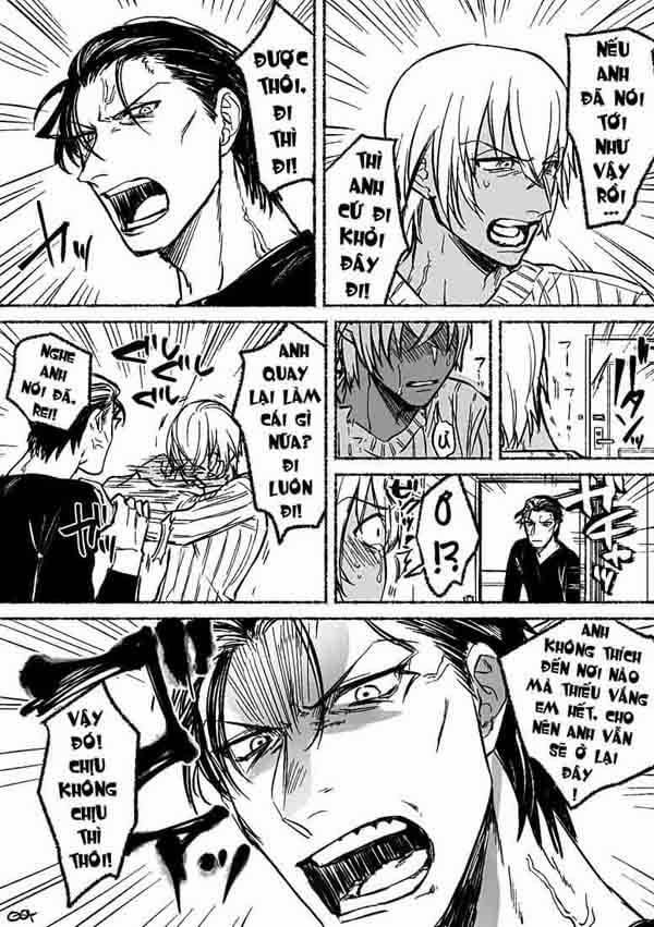 Akai X Amuro - Detective Conan Doujinshi 17 trang 78