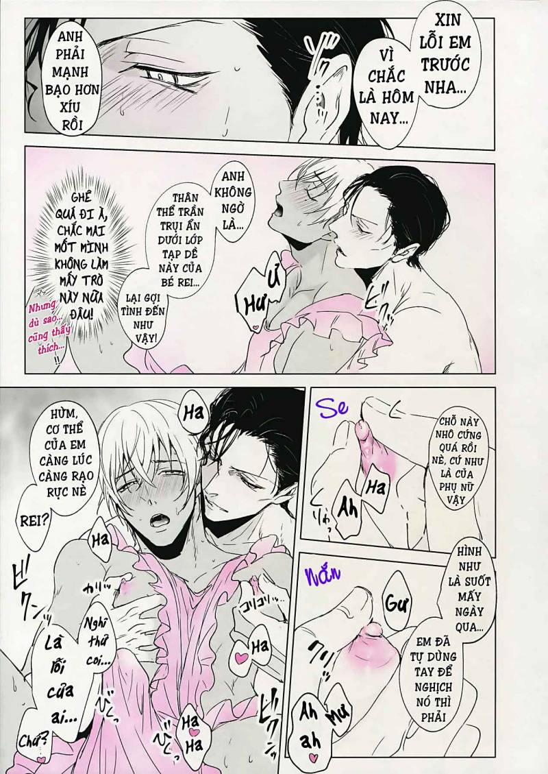 Akai X Amuro - Detective Conan Doujinshi 2 trang 14