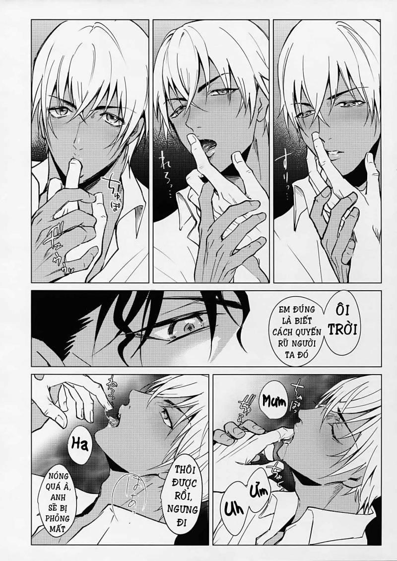 Akai X Amuro - Detective Conan Doujinshi 3 trang 17