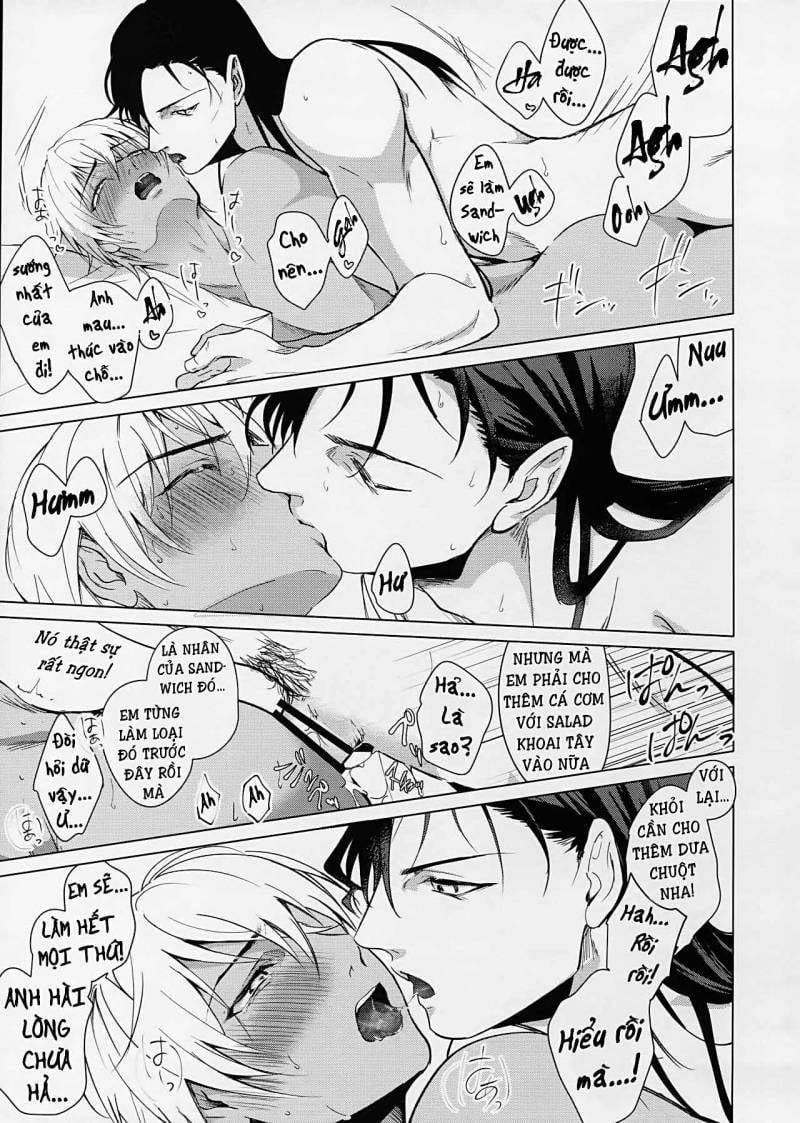 Akai X Amuro - Detective Conan Doujinshi 3 trang 32