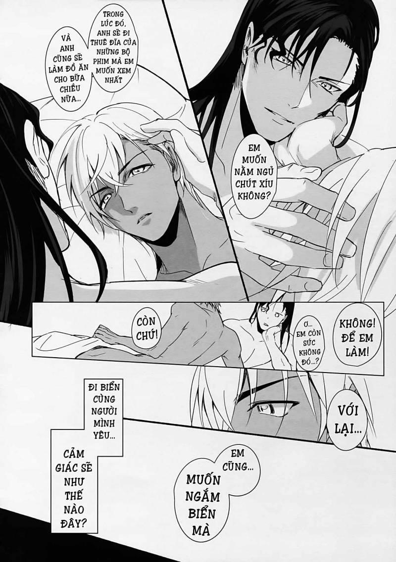 Akai X Amuro - Detective Conan Doujinshi 3 trang 45