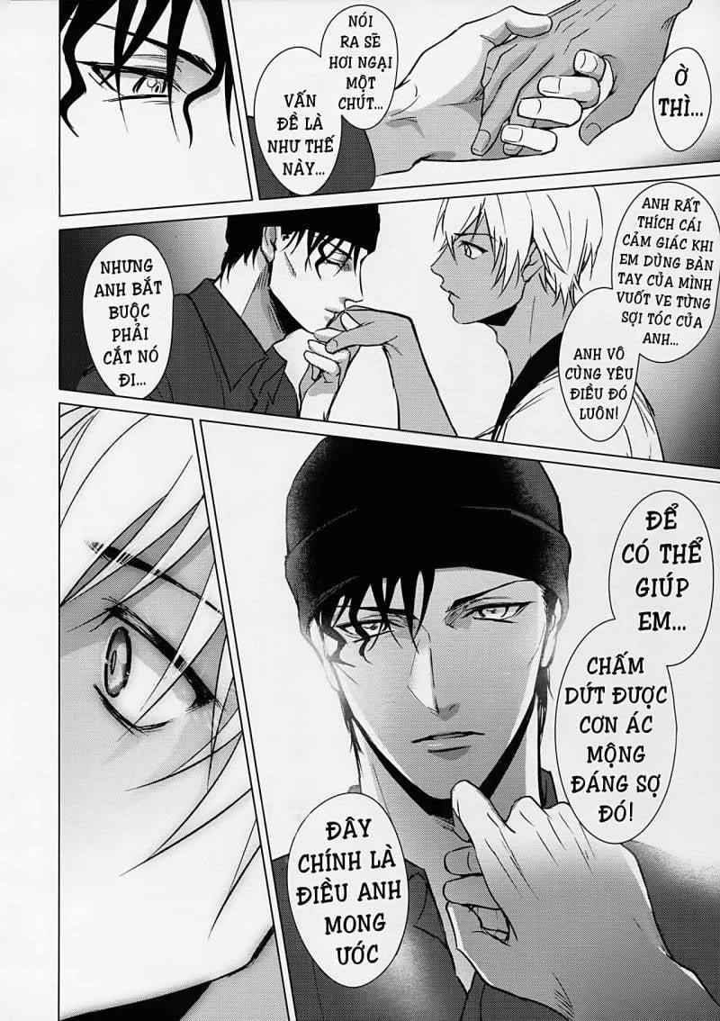 Akai X Amuro - Detective Conan Doujinshi 3 trang 49