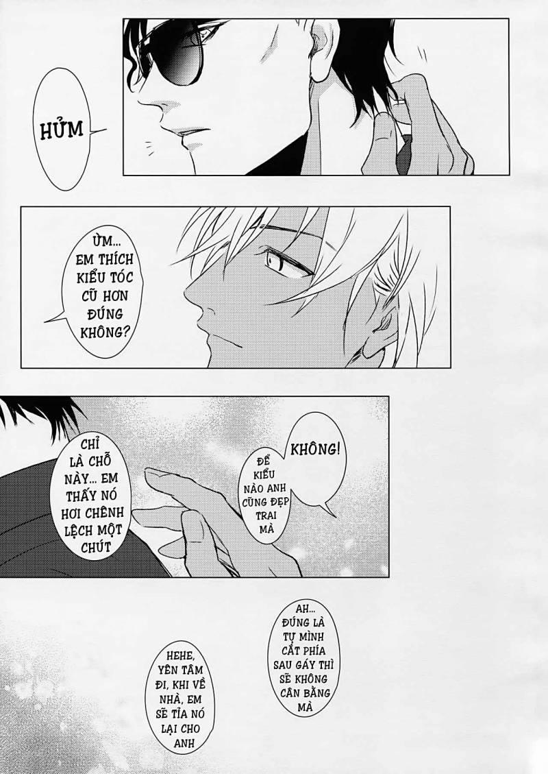 Akai X Amuro - Detective Conan Doujinshi 3 trang 54