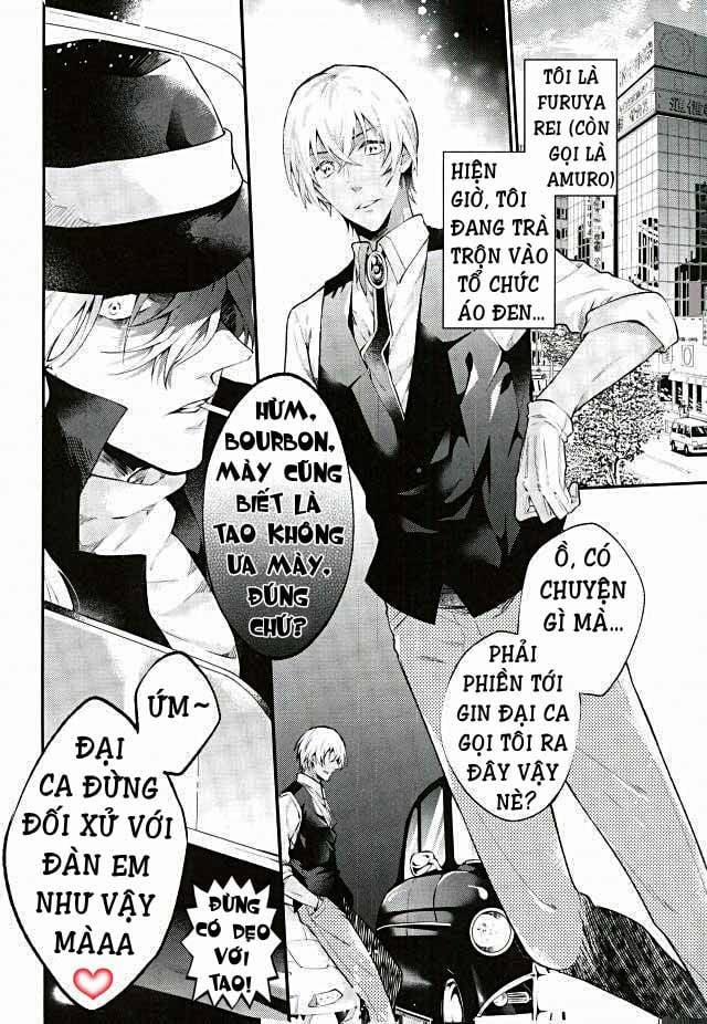 Akai X Amuro - Detective Conan Doujinshi 5 trang 2