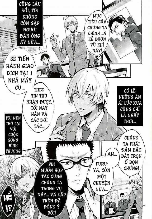 Akai X Amuro - Detective Conan Doujinshi 7 trang 1