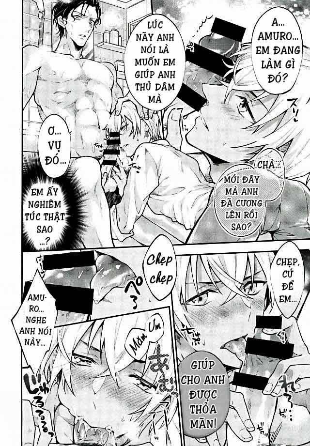 Akai X Amuro - Detective Conan Doujinshi 7 trang 10