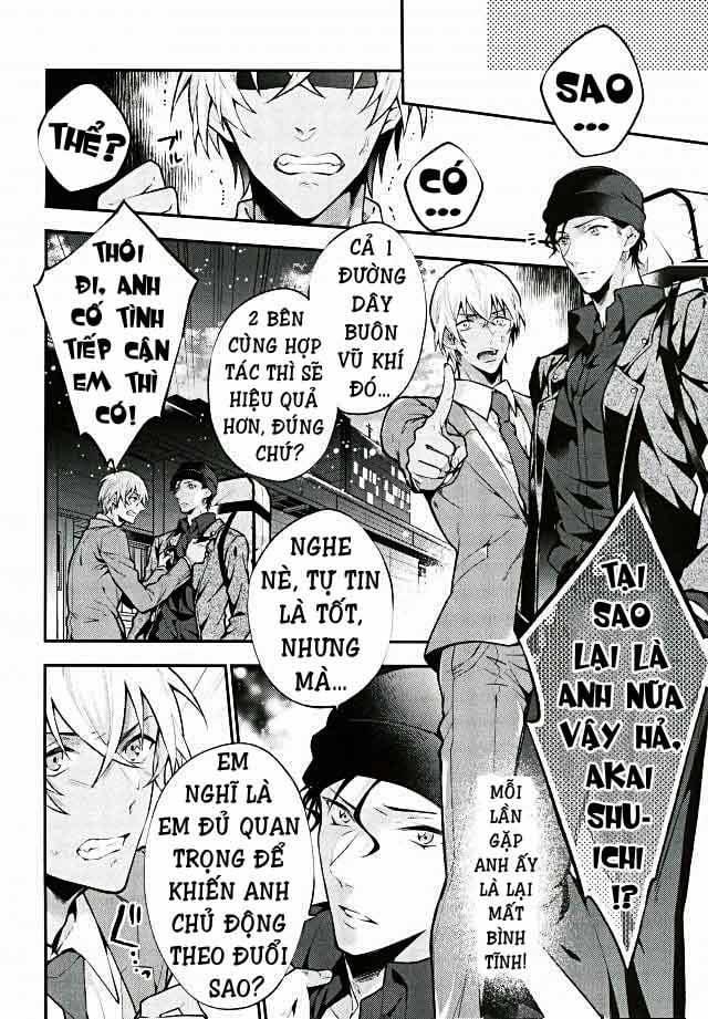 Akai X Amuro - Detective Conan Doujinshi 7 trang 2