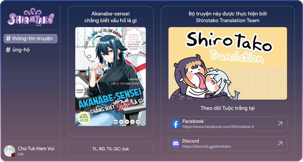 Akanabe-Sensei Chẳng Biết Xấu Hổ Là Gì 1 trang 21