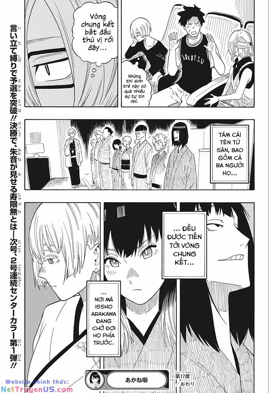 Akane-Banashi 17 trang 19