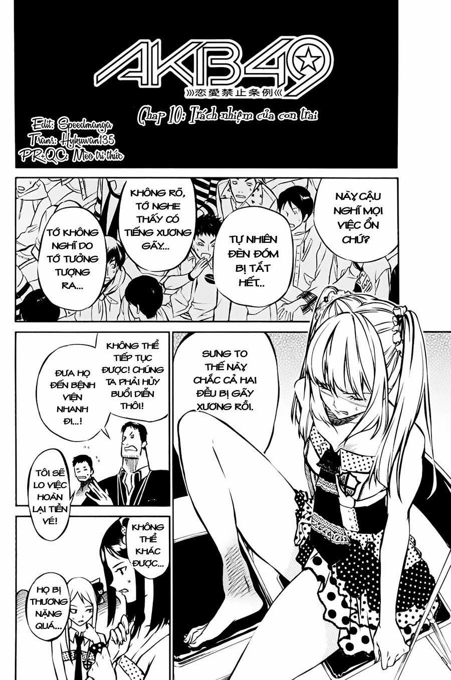 Akb49 - Renai Kinshi Jourei 10 trang 2