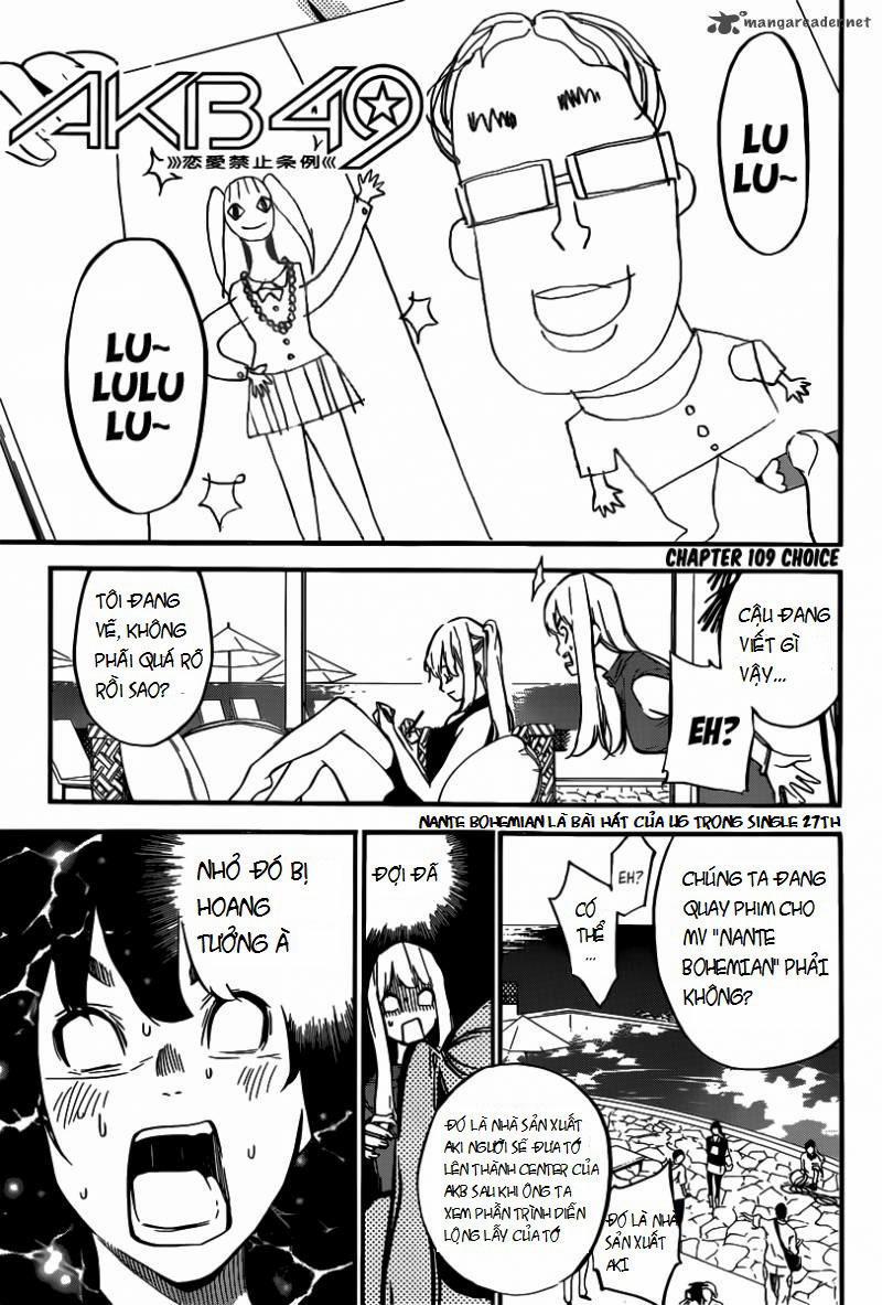 Akb49 - Renai Kinshi Jourei 109 trang 1