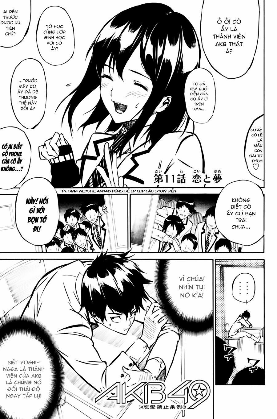 Akb49 - Renai Kinshi Jourei 11 trang 1