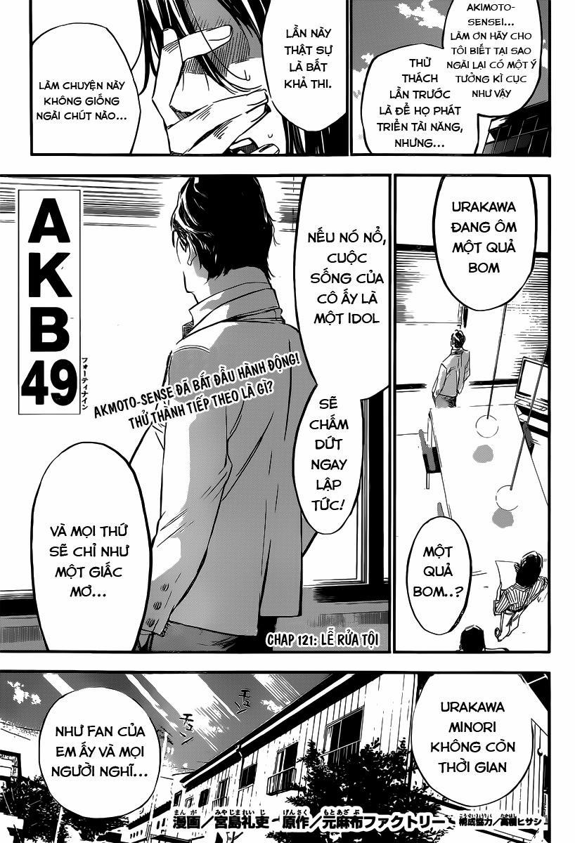 Akb49 - Renai Kinshi Jourei 121 trang 22