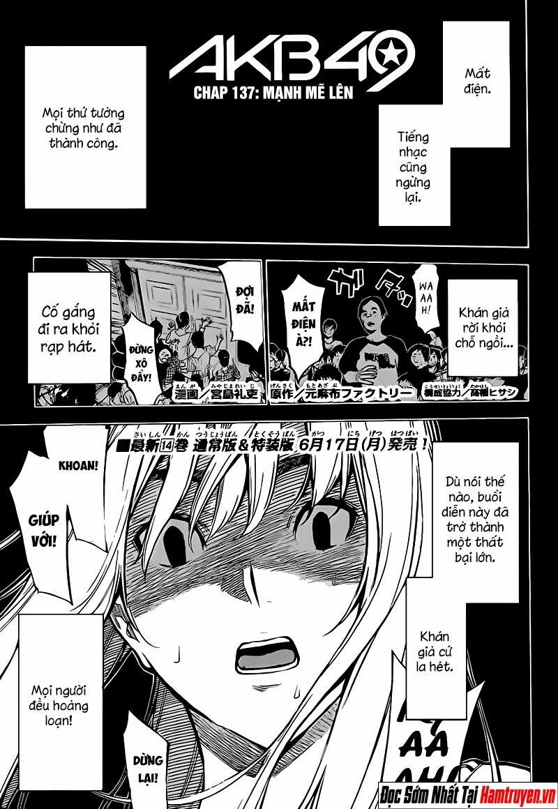 Akb49 - Renai Kinshi Jourei 137 trang 1