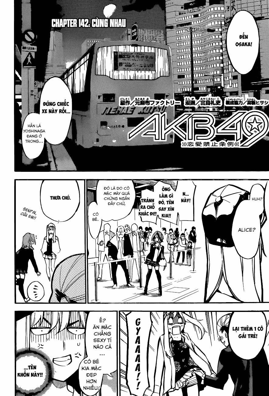 Akb49 - Renai Kinshi Jourei 142 trang 2