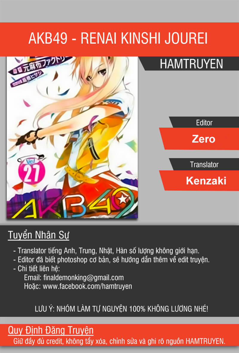 Akb49 - Renai Kinshi Jourei 143 trang 18