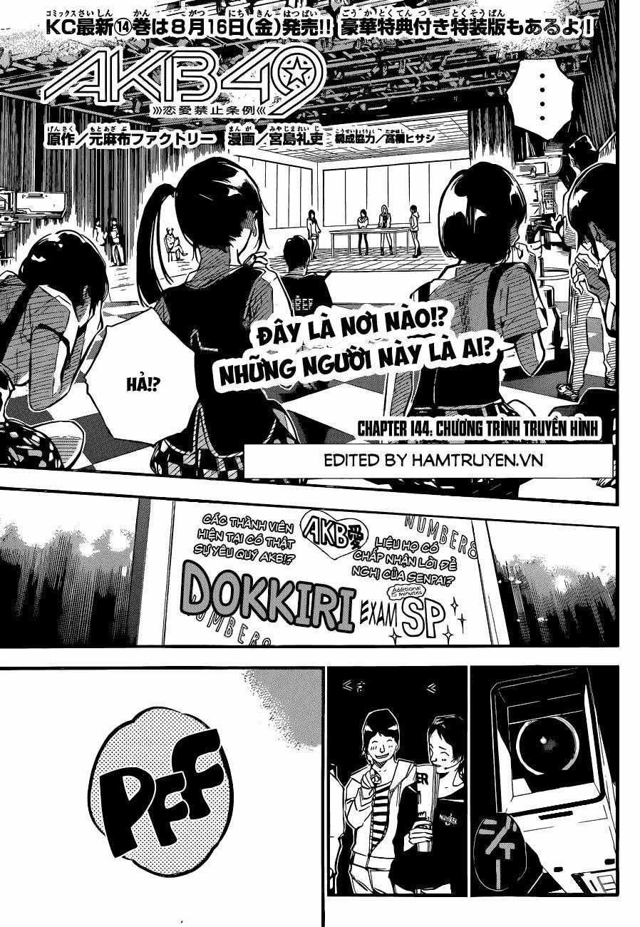 Akb49 - Renai Kinshi Jourei 144 trang 1