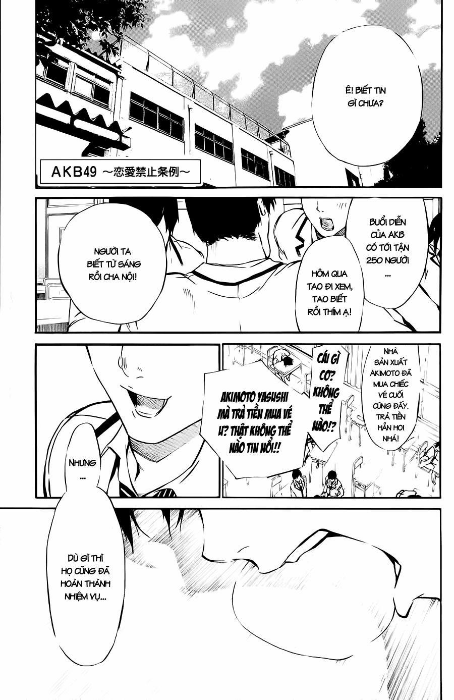 Akb49 - Renai Kinshi Jourei 38 trang 1