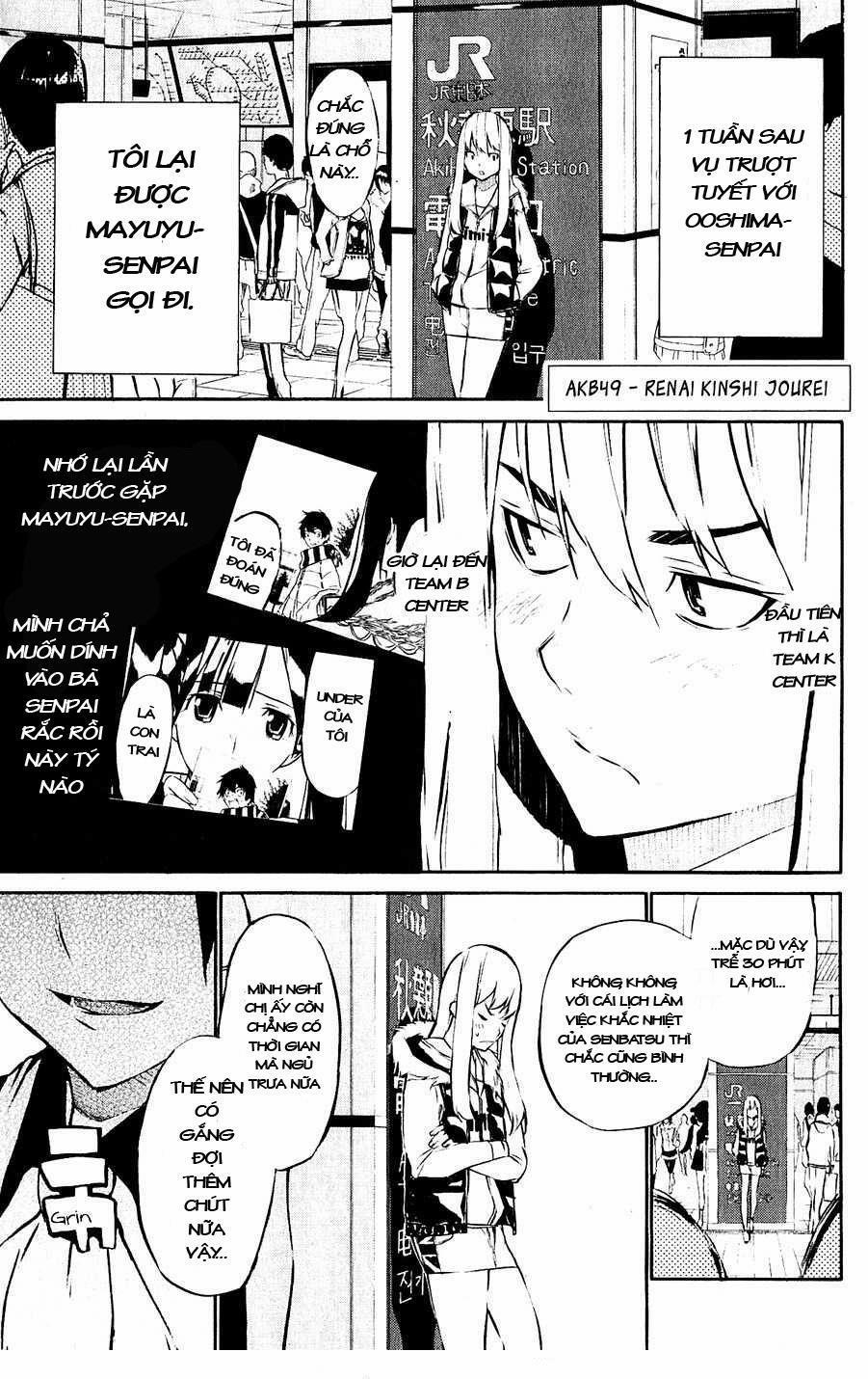 Akb49 - Renai Kinshi Jourei 41 trang 1