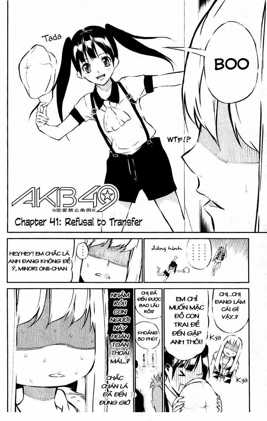 Akb49 - Renai Kinshi Jourei 41 trang 2
