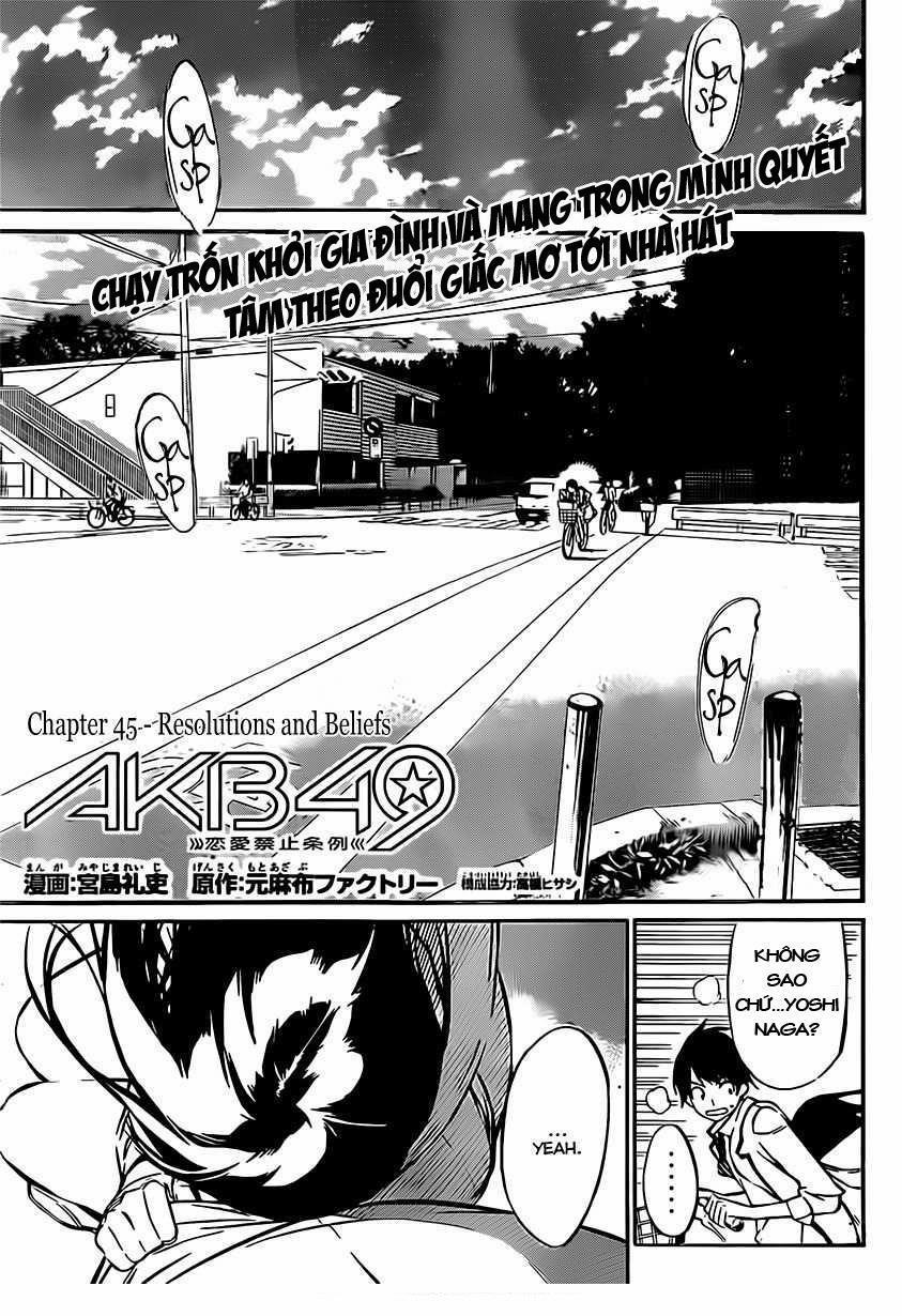 Akb49 - Renai Kinshi Jourei 45 trang 1