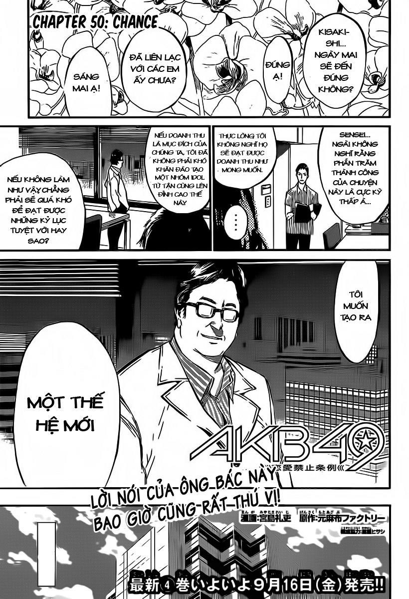 Akb49 - Renai Kinshi Jourei 50 trang 1