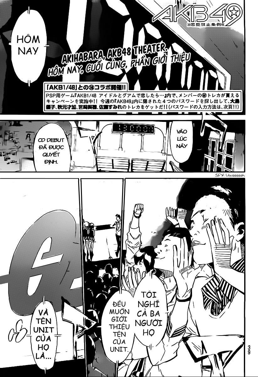 Akb49 - Renai Kinshi Jourei 56 trang 1