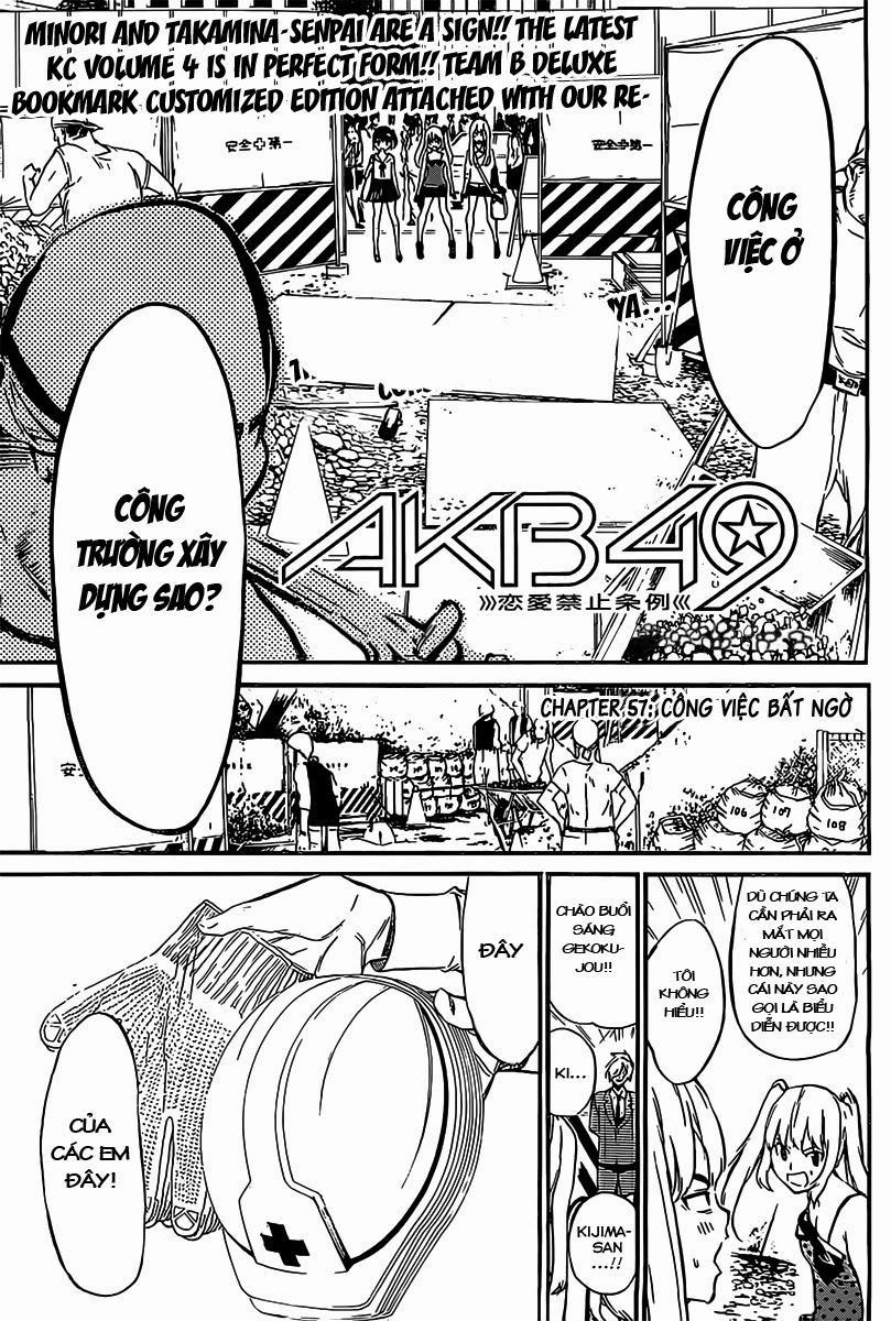 Akb49 - Renai Kinshi Jourei 57 trang 1